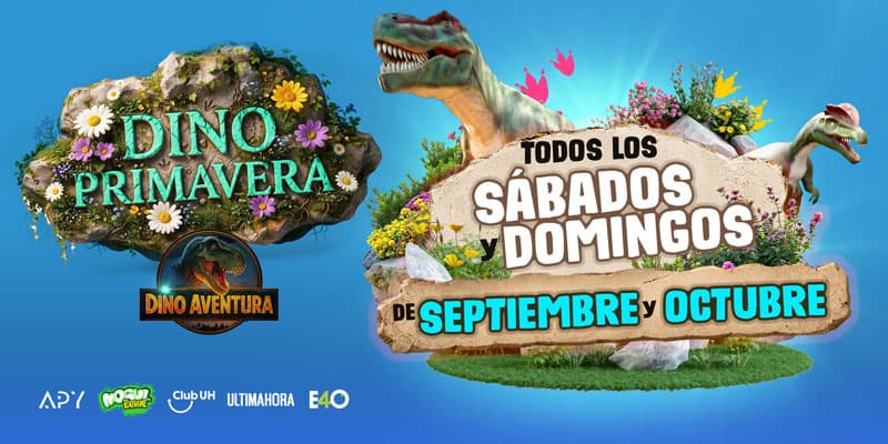 Imagen del evento DINO AVENTURA – Parque de Dinosaurios