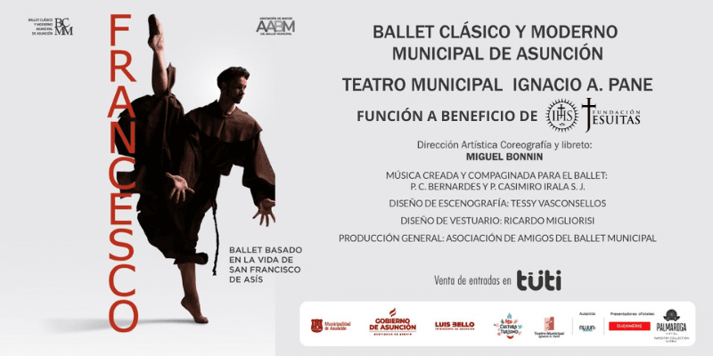 Imagen del evento FRANCESCO a beneficio de la Fundación Jesuitas