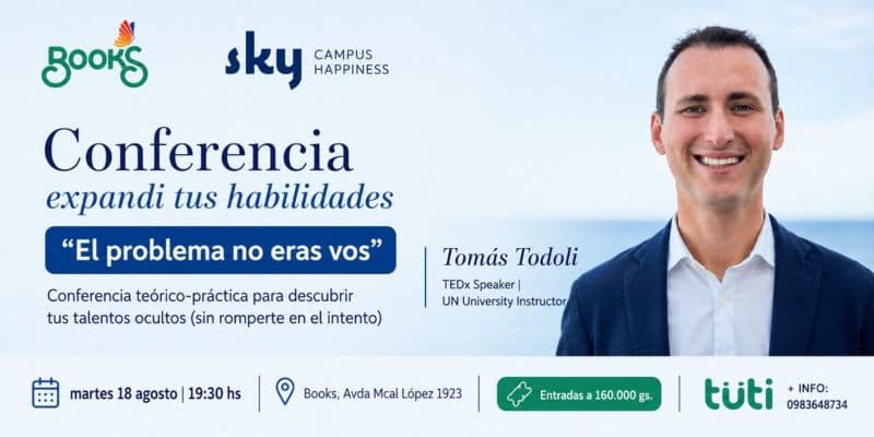 Imagen del evento Conferencia Expandí tus habilidades “El problema no eras vos”