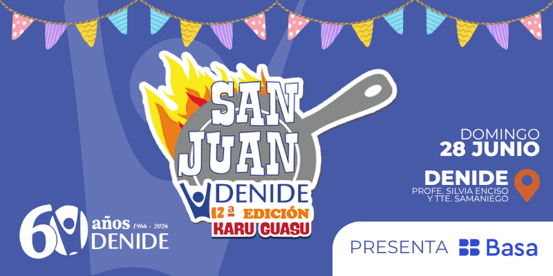 Imagen del evento San Juan – Karu Guasu DENIDE 2026
